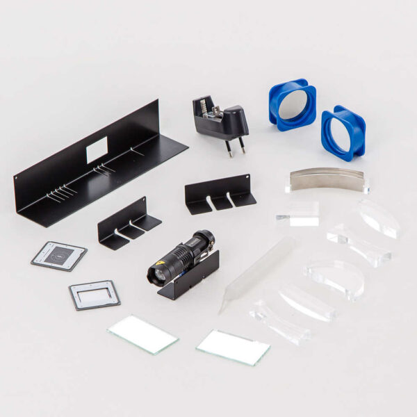 Conjunto básico óptica geométrica, luz - SCN-F004A