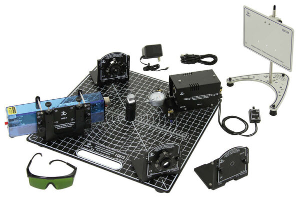 Conjunto Interferometria, HeNe randômico, Interferômetro de Michelson - EQ073