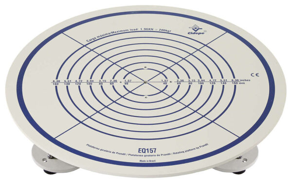 Plataforma Giratória, disco de Prandtl, 500 mm - EQ157
