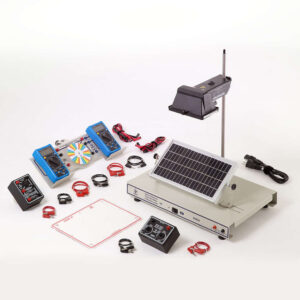 Conjunto Energia Renovável, Energia Solar em Elétrica, acumulador - EQ208E