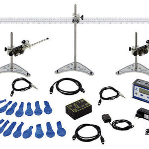 Conjunto Velocidade do som, Multicronômetro Digital com Rolagem, 12 funções, 2 sensores - EQ260B