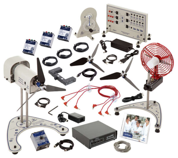 Conjunto para energia eólica, com unidade consumidora e INTERFACE. - EQ338B