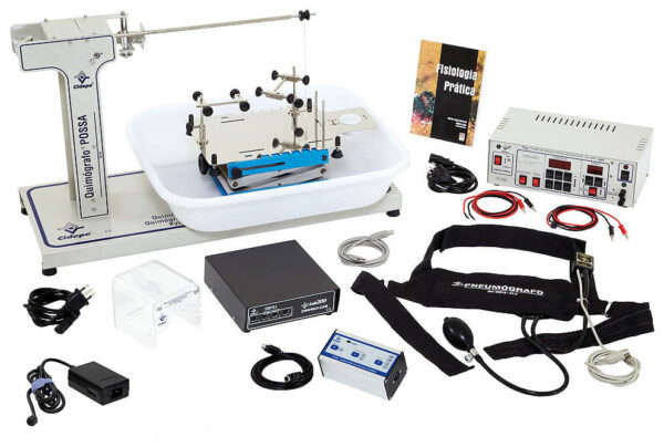 Conjunto Quimógrafo, Pneumógrafo, assistido por computador, estimulador - EQ194DP