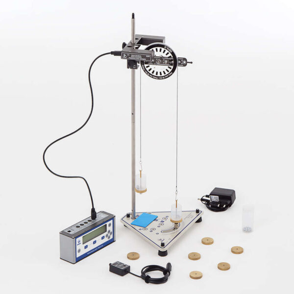 Máquina de Atwood, multicronômetro digital com rolagem, 12 funções, sensor - EQ236B