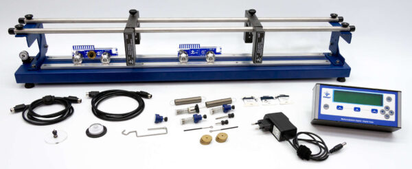 Trilho linear, multicronômetro digital com rolagem, 12 funções, sensores - EQ238G2