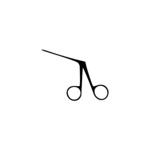 TESOURA BELLUCCI MICRO 8 cm RETA AURICUL ABC INSTRUMENTOS CIRÚRGICOS