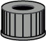 TAMPA ROSCA N13 AB.8,5MM C/100PC