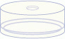 TAMPA PRESSAO PE N20 AB.CENT.4,3MM C/100PC