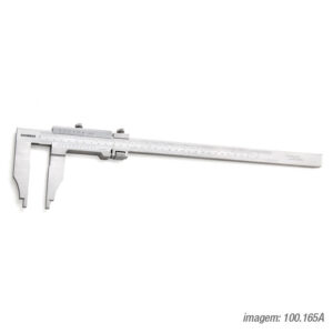 PAQUIMETROS (SERVICOS PESADOS BICOS LONGOS) 100.165B 400mm/16"(200mm)