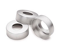 20MM SILVER ALUM CRIMP CAP,100PK