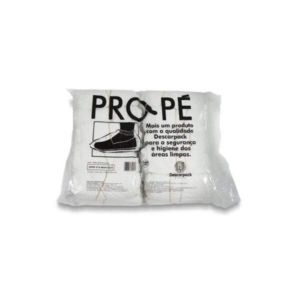 SAPATILHA PROPÉ DESCARTÁVEL C/100 DESCARPACK