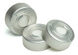 HDSPC AL SFTY CRMP CAP,PTFESI,20MM,100PK