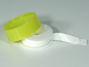 TAPE PTFE P/SEALING ROLO C/10M LONG 12MM WIDE 0,1MM