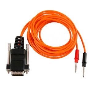 CABO IBRAMED PARA SONOPULSE II P. BANANA 2 VIAS - LARANJA