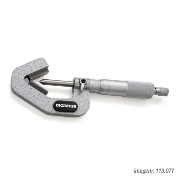 MICROMETROS EXTERNOS (BATENTES EM V) 113.072 5-20mm (3 CORTES) - Imagem 2
