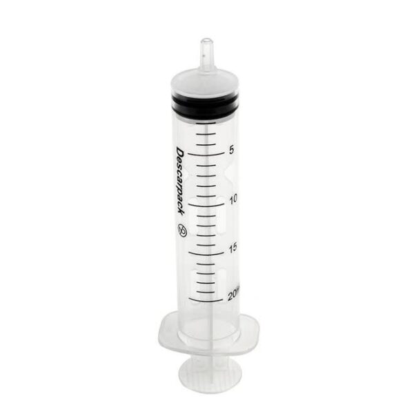 SERINGA DESCARTÁVEL SLIP 20ML C/50 DESCARPACK - Imagem 2