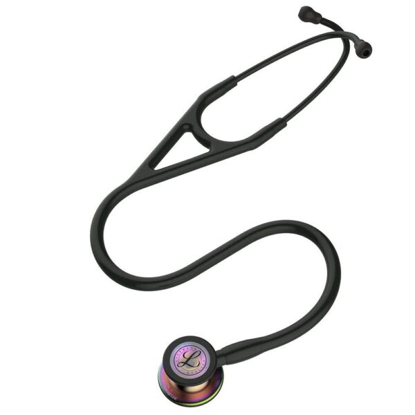 Estetoscópio Cardiology IV Preto Rainbow 6165 Littmann 3M - Imagem 2