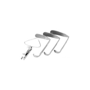 ABRIDOR DE BOCA MC-IVOR SEM SUCÇÃO C/ 3 LAMINAS ABC INSTRUMENTOS CIRÚRGICOS