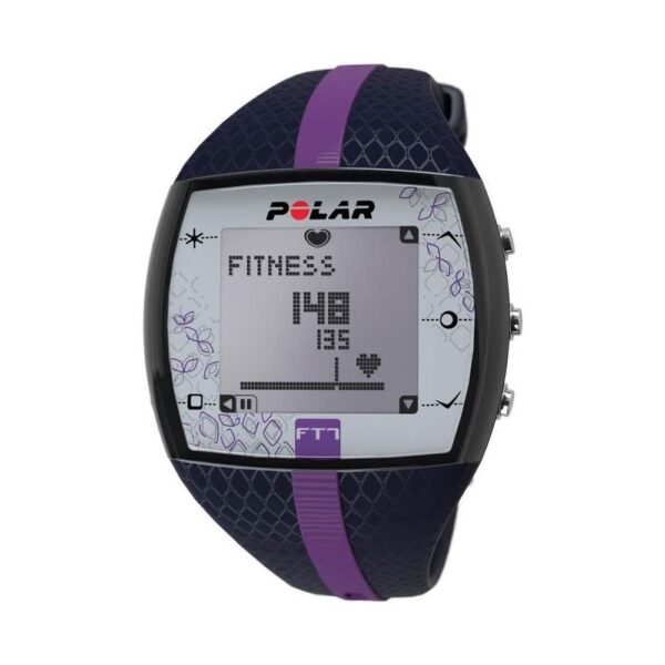 MONITOR CARDÍACO FREQUENCÍMETRO POLAR FT7F - AZUL/LILÁS - Imagem 4