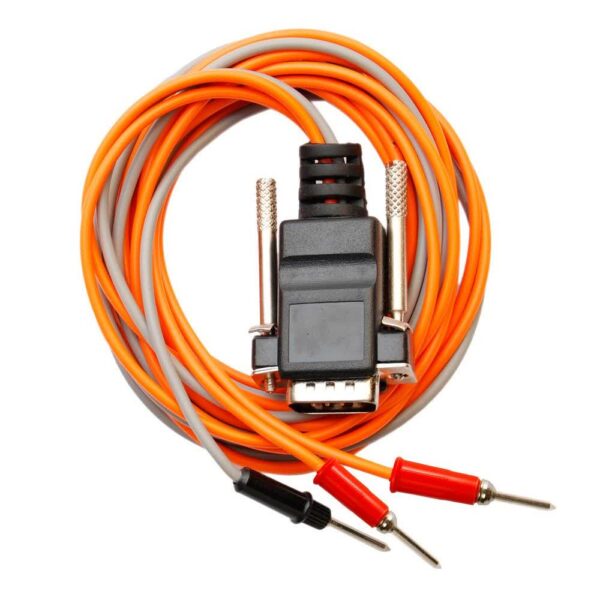 CABO IBRAMED PARA NEURODYN HIGH VOLT 03 VIAS - LARANJA / CINZA