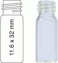 VIAL C/R N10 INCOLOR 11,6X32MM 1,5ML C/100PC