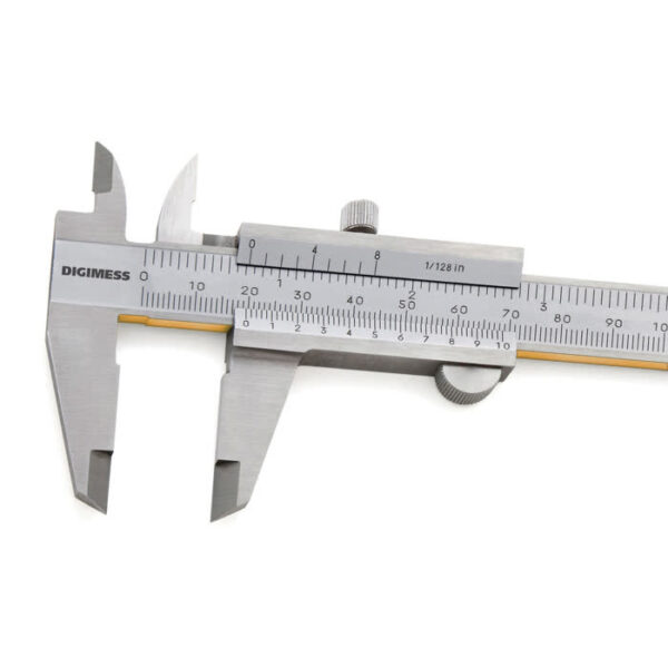 PAQUIMETROS UNIVERSAIS (GRADUACAO 0,02MM/1/128") 100.025-TIN 150mm/6" - Imagem 4