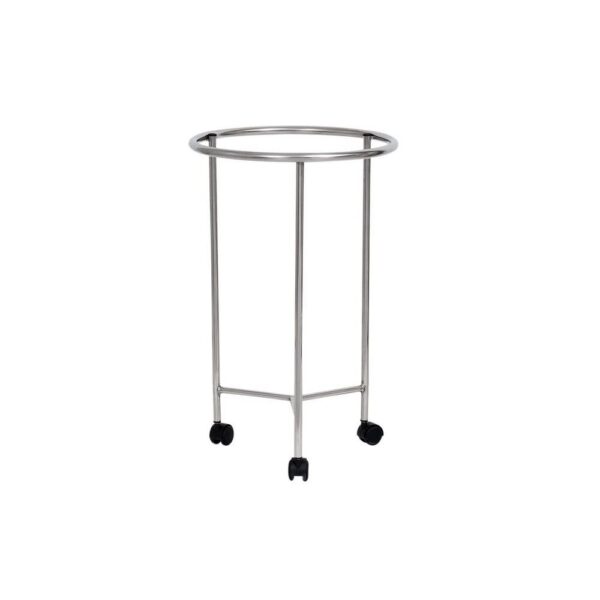 SUPORTE PARA SACO HAMPER INOX - SALUTEM MÓVEIS HOSPITALARES