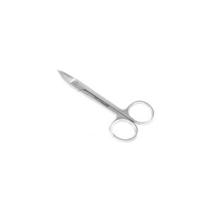 TESOURA OURO CURVA 10 cm P/ CORTE METAL ABC INSTRUMENTOS CIRÚRGICOS