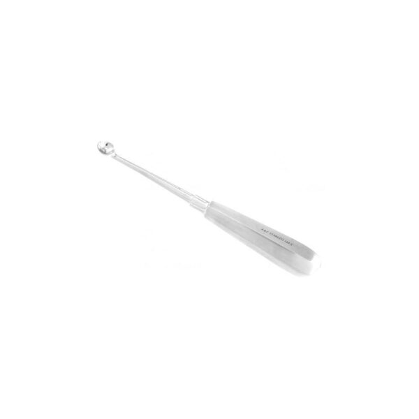 CURETA BRUNS N.º 4 PARA CIRURGIA OSSEA 17 cm