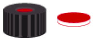 TAMPA ROSCA PRETA N9 AB.5,5MM SEP.PTFE/SIL./PTFE C/100