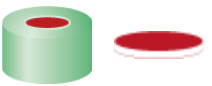 TAMPA PRESSAO ALUM.N11 VERDE AB.5,6MM SEP.PFTE/BOR/PTFE 100