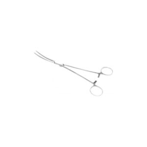 PINÇA CRAFOORD 24 cm CURVA P/ BRONQUIOS ABC INSTRUMENTOS CIRÚRGICOS