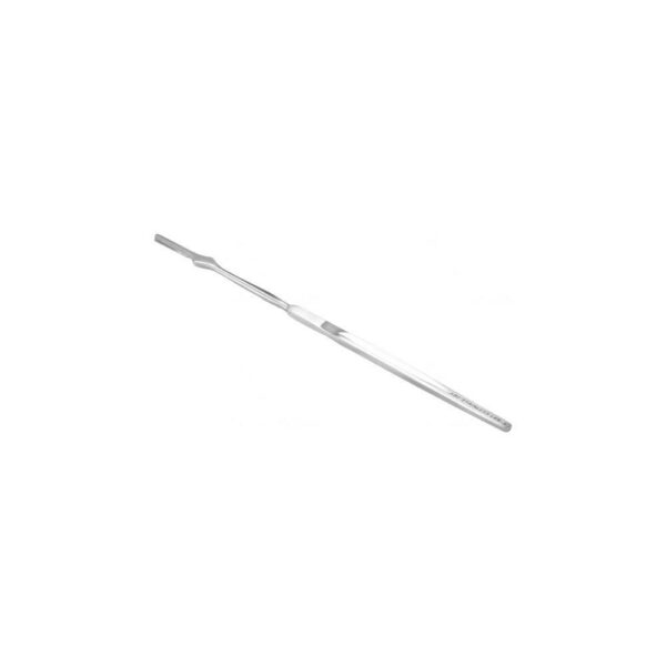 CABO PARA BISTURI Nº 4 INOX 14 cm PARA LAMINAS Nº 18 A 36 ABC INSTRUMENTOS CIRÚRGICOS