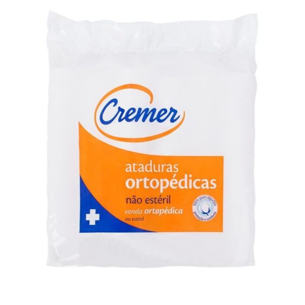 ATADURA ORTOPÉDICO DE ALGODÃO 10CM X 1,8 METROS C/12 CREMER
