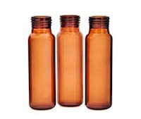 VIAL,HS,SCREW,20ML,AMBR,100PK