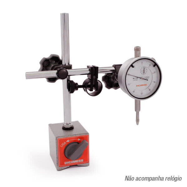 SUPORTE MAGNETICO COM AJUSTE FINO 270.240 (CAIXA ALUMINIO) COM AJUSTE FINO