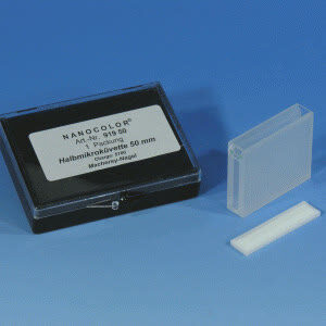 CUBETA DE VIDRO SEMI-MICRO 50 MM