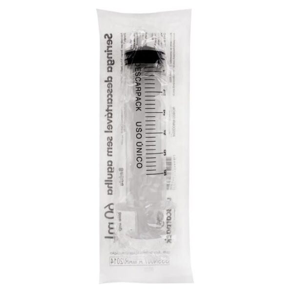 SERINGA DESCARTÁVEL SLIP 60ML DESCARPACK - Imagem 3