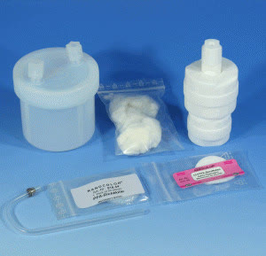 JOGO DE PTFE C/RECIPIENTE DE PRESSAO CAP.20ML