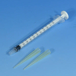 SERINGA CAP.1ML COM PONT.GOTEJADORA REPOS.MALETA(914601)