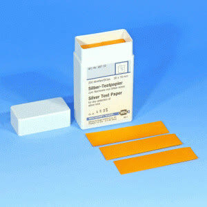TESTE QUALITATIVO PRATA 20MG/L C/200 TIRAS