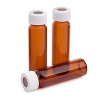 40ML STRG VIAL KIT AMBR OPN CAP C/100PC