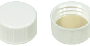 TAMPA ROSCA BRANCA N24 SEP.SIL/PTFE C/100PC