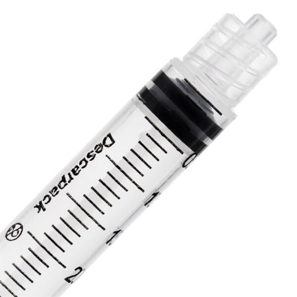SERINGA DESCARTÁVEL LOCK 03 ML C/100 DESCARPACK - Imagem 3