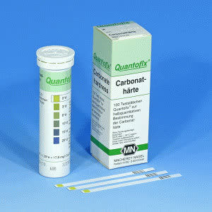 QUANTOFIX CARBONATO(DUREZA) 0-20 D C/100 TIRAS