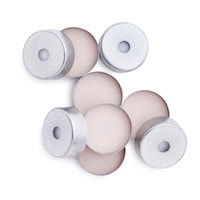 20MM CRIMP CAP,SMALL 5MM OPNG C/100PC