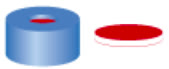 TAMPA PRESSAO SNAP RING N11 AZULC/AB.SEP.PTFE/SIL/PTFE C/100