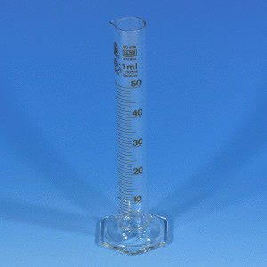 CILINDRO MEDIDOR CAP.50ML