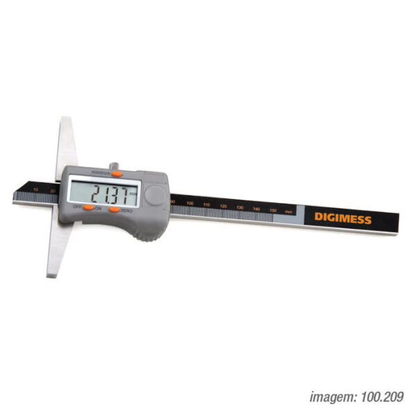 PAQUIMETROS DIGITAIS PROFUNDIDADE 100.212 300mm/12"(100mm)