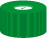 TAMPA ROSCA VERDE N9 AB.5,5MM SEP.SIL/PTFE C/100PC